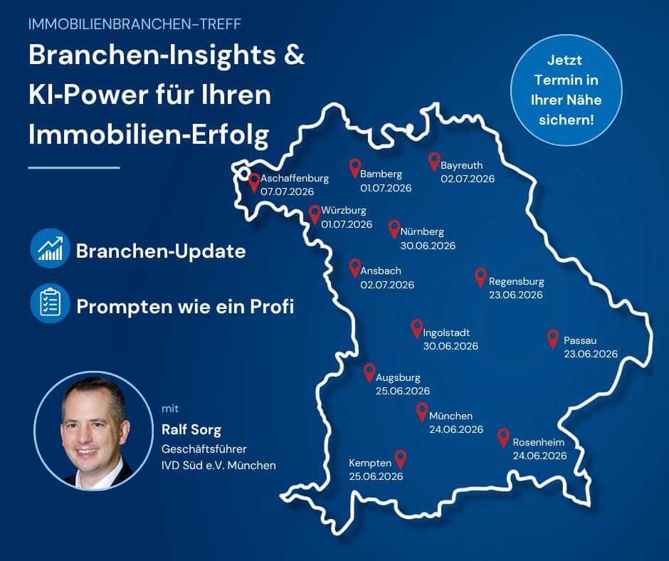 Standorte der IVD Süd Profitreffen in Bayern 2026